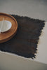 Keiko Murakami - Hand-dyed persimmon & rust dyed rectangualr tea mats (LAST ONE)