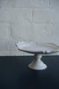 Manami Naoi - Ceramic oval relief footed plates (LAST ONE)