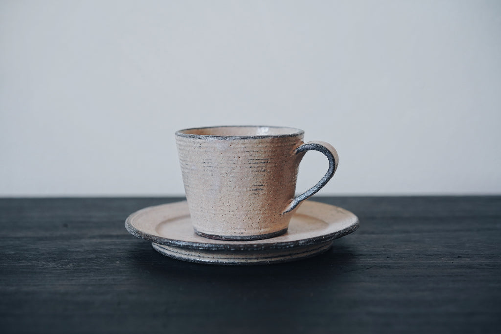 Motoharu Ozawa - Kohiki Cup & Saucer Set