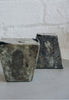 Nagako Fujita - Copper and Tin Flower Vessels with Square Base (LAST ONE)