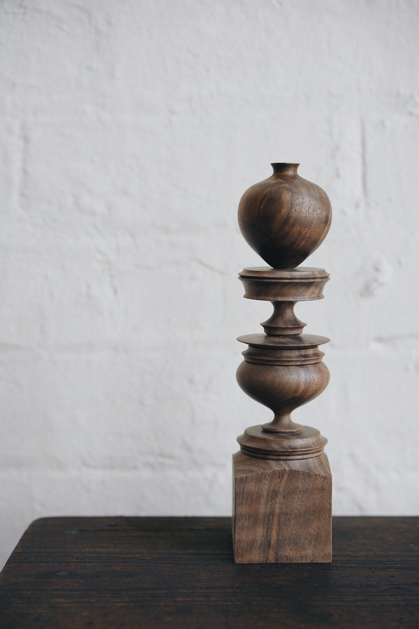 Takehito Ichikawa - Sculptural Wooden Object/Flower Stand (LAST ONE)