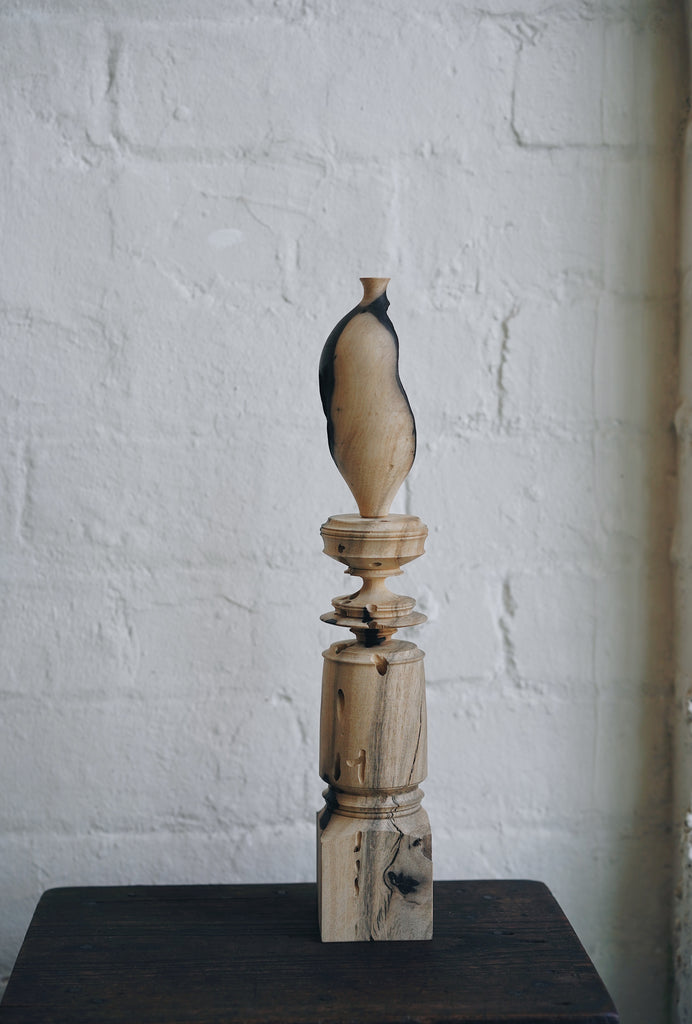 Takehito Ichikawa - Sculptural Wooden Object/Flower Stand (LAST ONE)