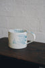Nana Kamio - Blue x White Mug and Saucer Set