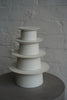 Tetsuya Otani - White Porcelain Compote Stands (LAST ONE)