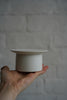 Tetsuya Otani - White Porcelain Compote Stands (LAST ONE)
