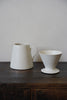 Tetsuya Otani -  White Porcelain Coffee Dripper and Server Set