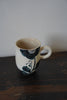 Momoko Otani - Black Flower Mug Long (OM15)