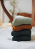 Glück und Gute - Plain Silk & Cotton Double-layered Socks