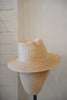 Wica Grocery - Drop shaped brim straw hat (LAST ONE)