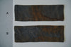 Keiko Murakami - Hand-dyed persimmon & rust dyed short tea mat