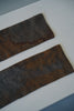 Keiko Murakami - Hand-dyed persimmon & rust dyed short tea mat