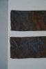 Keiko Murakami - Hand-dyed persimmon & rust dyed short tea mat