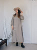 suzuki takayuki - puff-sleeve shirt dress (LAST ONE)