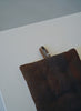 Keiko Murakami - Hand-dyed persimmon & rust dyed tea pot mat