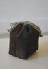 Keiko Murakami - Hand-dyed persimmon & rust dyed linen pouches