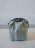 Keiko Murakami - Hand-dyed persimmon & rust dyed linen pouches