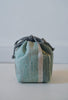Keiko Murakami - Hand-dyed persimmon & rust dyed linen pouches