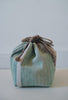 Keiko Murakami - Hand-dyed persimmon & rust dyed linen pouches