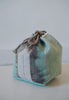 Keiko Murakami - Hand-dyed persimmon & rust dyed linen pouches