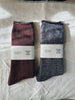 Glück und Gute - Melange Silk & Organic Cotton Double Layered Socks (LAST ONE)