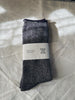 Glück und Gute - Melange Silk & Organic Cotton Double Layered Socks (LAST ONE)