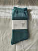 Glück und Gute - Plain Silk & Cotton Double-layered Socks