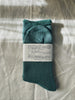 Glück und Gute - Plain Silk & Cotton Double-layered Socks