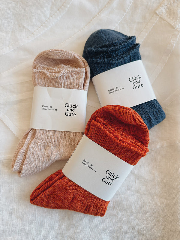 Glück und Gute - Linen socks