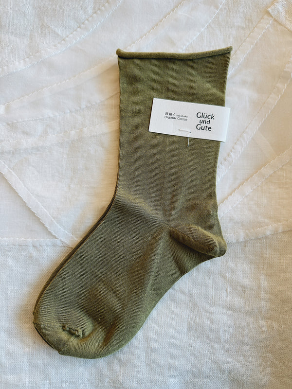 Glück und Gute - Hakuhaku organic cotton socks (LAST ONE)