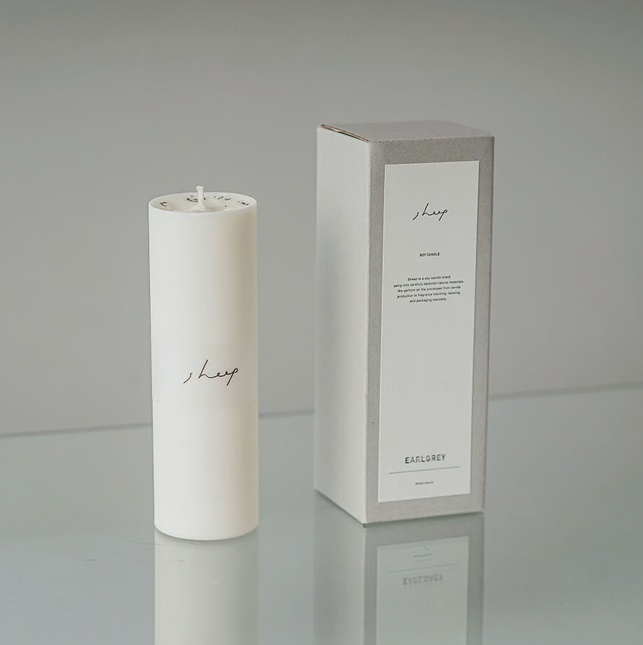 Sheep Design - Handmade Aromatic Soy Candles