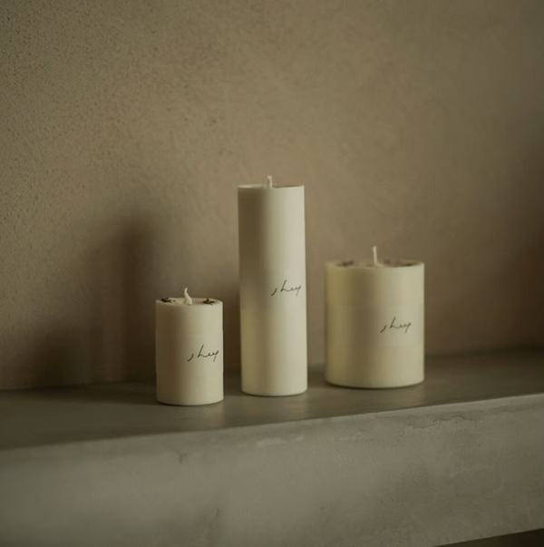 Sheep Design - Handmade Aromatic Soy Candles