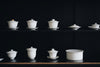 Chie Kobayashi - White Porcelain Giza Giza Gaiwan