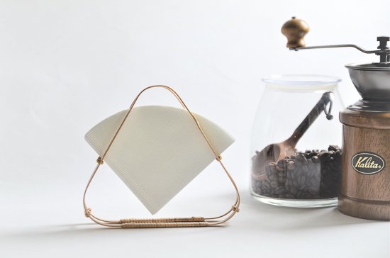 Tekara Kobo - Hand-knitted Filter Paper Holder "Misumi"