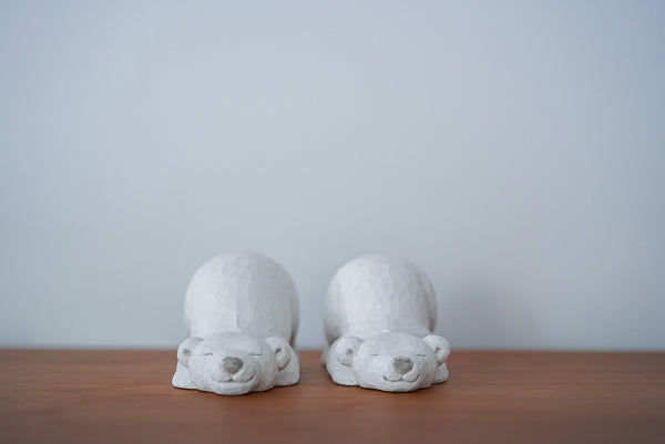 Mio Suzuki - Polar Bear Wooden Object (Stretching)
