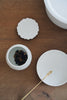 Chie Kobayashi - Small White Porcelain Plate/Saucer (LAST ONE)