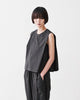 Someya - Side Gathered Sleeveless Blouse