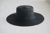 Wica Grocery - Pork Pie Fine Straw Hat Black