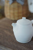 Katsufumi Baba - Matte White Porcelain Teapot