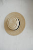 Wica Grocery - Fine Straw Hat with Black Ribbon