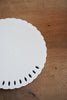 Chie Kobayashi - White Porcelain Plate (LAST ONE)