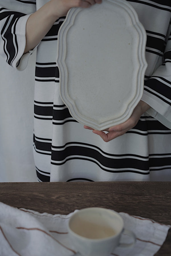 Chie Kobayashi - Rinka Large Rim Plate