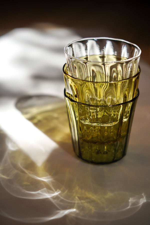 Floresta Fabrica - Stripe Glass Tumblers Small (LAST ONE)