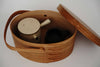 Kenichi Okuno - Wooden Carrier with Swinging Handle and Lid