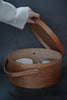 Kenichi Okuno - Wooden Carrier with Swinging Handle and Lid