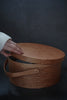Kenichi Okuno - Wooden Carrier with Swinging Handle and Lid