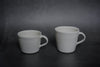 Katsufumi Baba - Matte White Porcelain Coffee Mugs