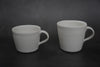 Katsufumi Baba - Matte White Porcelain Coffee Mugs