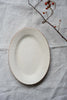 Satomi Ito - Oval Plate with Crackled Glaze