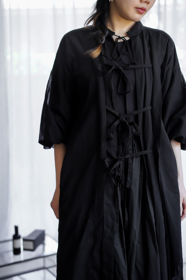 the last flower of the afternoon - Aizen Balloon Sleeve Dress