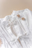 the last flower of the afternoon - Aizen Balloon Sleeve Blouse